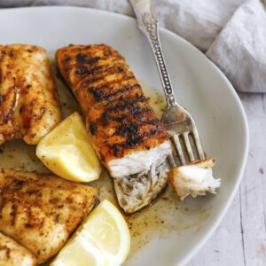 grilled red snapper