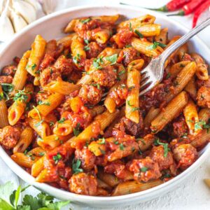 penne arrabiata