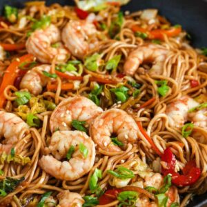 shrimps lo mein