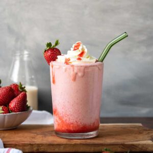 milkshake strawberry