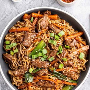 beef lo mein