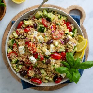 couscous & feta salad