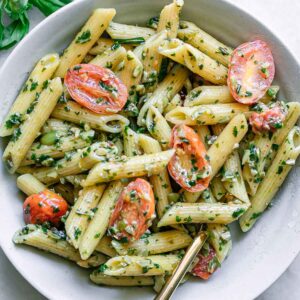 penne pesto (vegan)