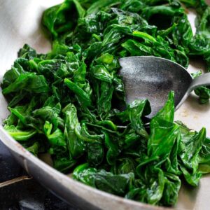 plain spinach