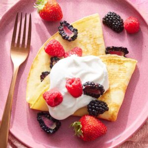 sweet crepes
